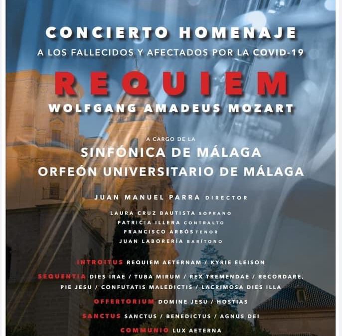 Retrasmisión especial en Canal Málaga del Concierto homenaje a los fallecidos y afectados por la COVID-19 en la Catedral de Málaga.